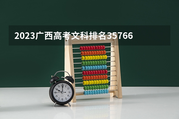 2023广西高考文科排名35766的考生可以报什么大学 历年录取分数线